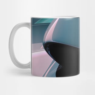 Abstract Curves Mug